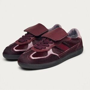 ALOHAS TB.490 Club Soft Burgundy Leather Sneaker